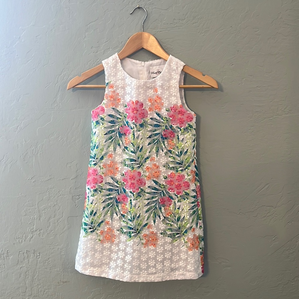 Rare editions size 6x girls sleeveless summer dress